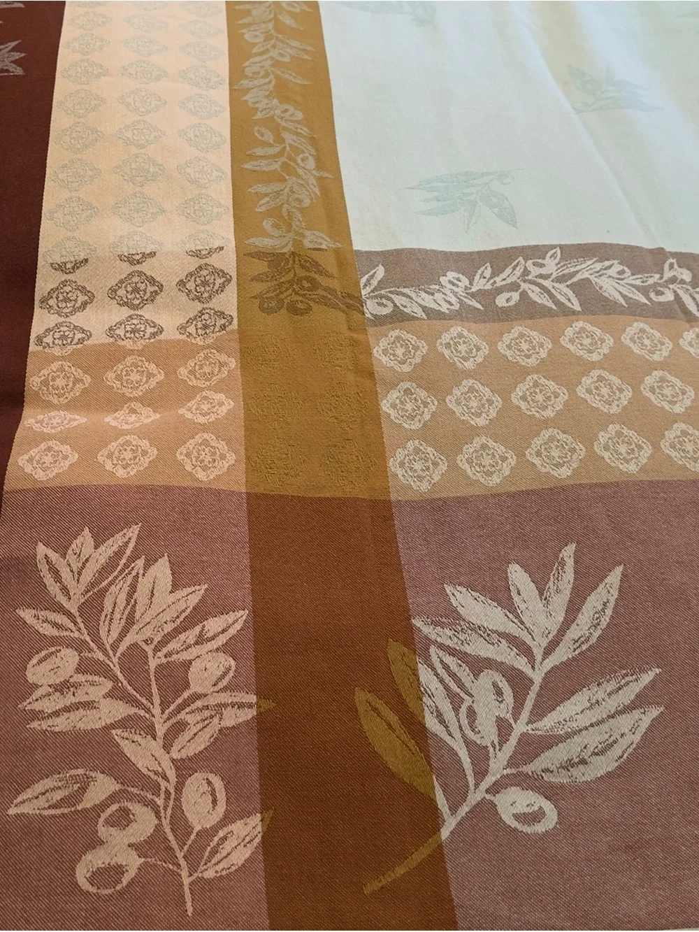 Authentic French Provençal Tablecloth. 100% Cotton with Teflon Stain Resistant